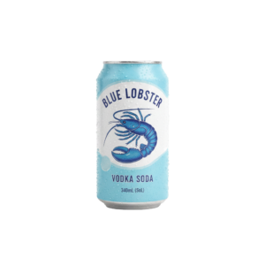 Blue Lobster Vodka Soda (340m Can)