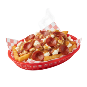Brothers Pepperoni and Bacon Poutine