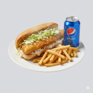Classic Big Fish Sandwich